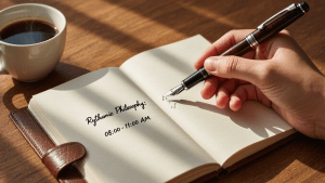 Choosing a scheduling philosophy like the Rhythmic method is essential to learn how to practice deep work.