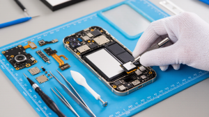 Replacing an old battery can fix a slow phone caused by CPU throttling.