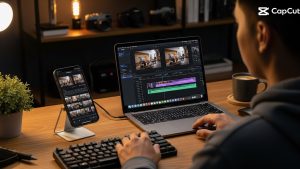 Comparing the interface in this CapCut PC vs Mobile review reveals the desktop version offers more precision.