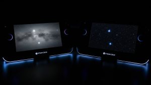 The infinite contrast of the display is the highlight of any Steam Deck OLED review.