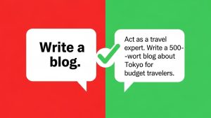 Giving specific instructions is the key secret to learning how to use AI tools effectively.