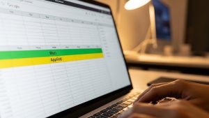 Using a spreadsheet tracker is a crucial organizational step to win college scholarships.