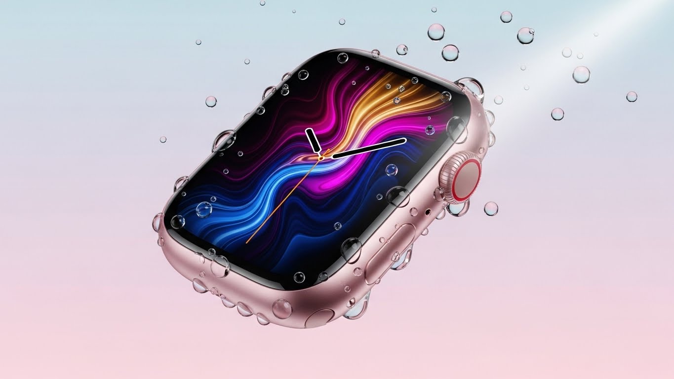 A premium product shot of the smartwatch featured in this Apple Watch Series 9 review.